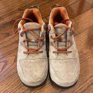 L.L. Bean Tan and Orange Athletic Shoes